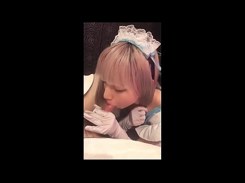 ❤️ Japanese Idol [mayuka], franskur vinnukonubúningur, 1. hluti, blástur og hristur af sér með húðkrem ️❌ Klám á is.risegame.top